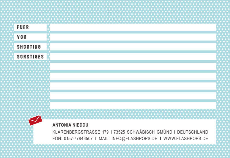 Flashpops Photographie - Antonia Nieddu Fotografie Gutschein